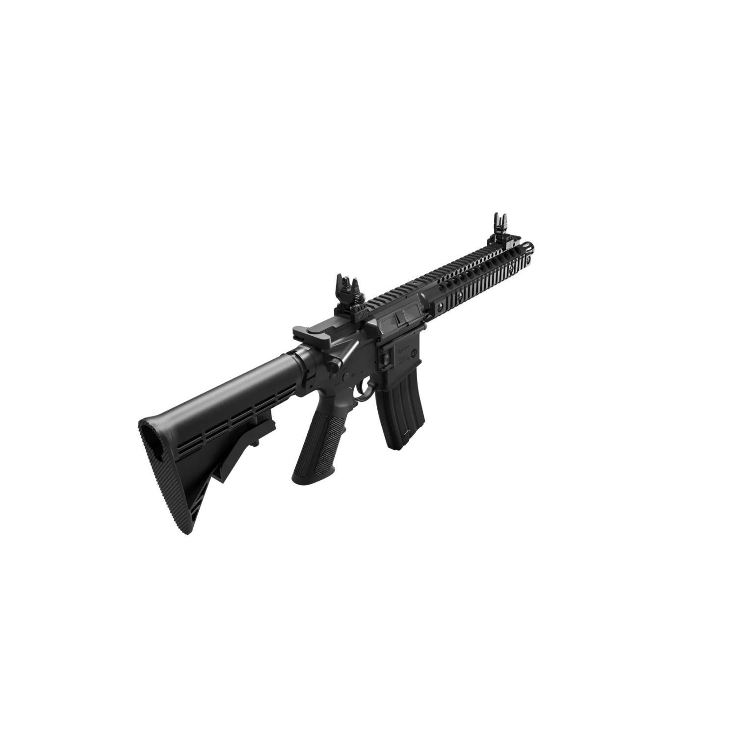 Crosman Full Auto R1 BB Air Rifle CO2 Powered Full and Semi Auto 430 FPS (Black)