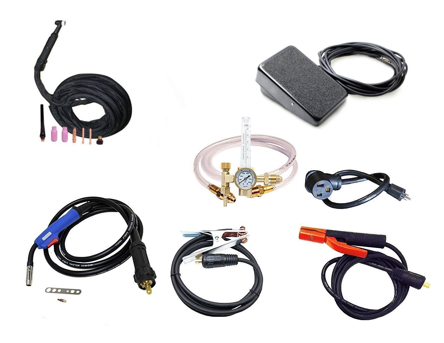 LightningMTS 275 250 Amp AC/DC TIG Pulse / MIG / Stick Combo Welder Dual Voltage