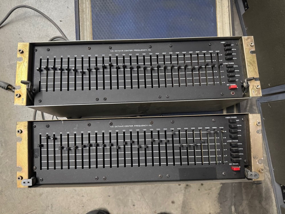 1970's Altec 9860A Active Equalizer pair (There will be 2 pieces.)