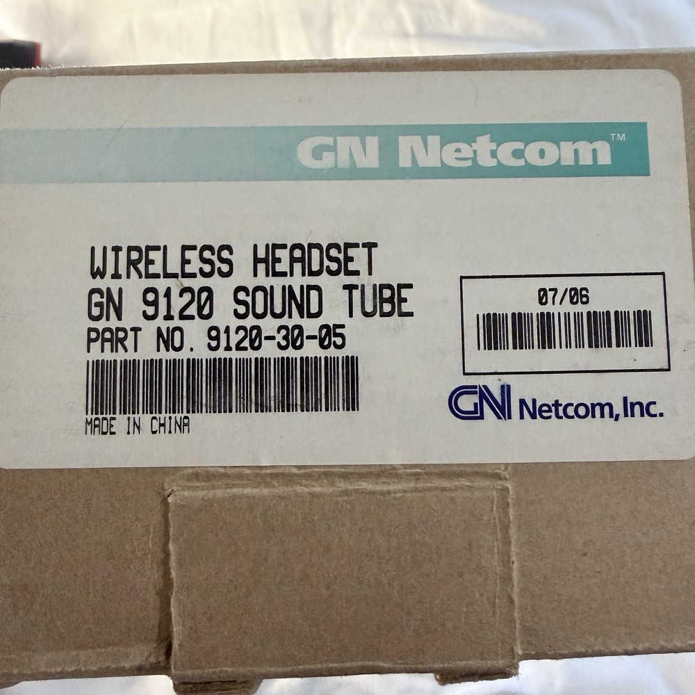 GN Netcom Cordless Flex Boom Headset GN9120 And Remote Headset Lifter - See Note