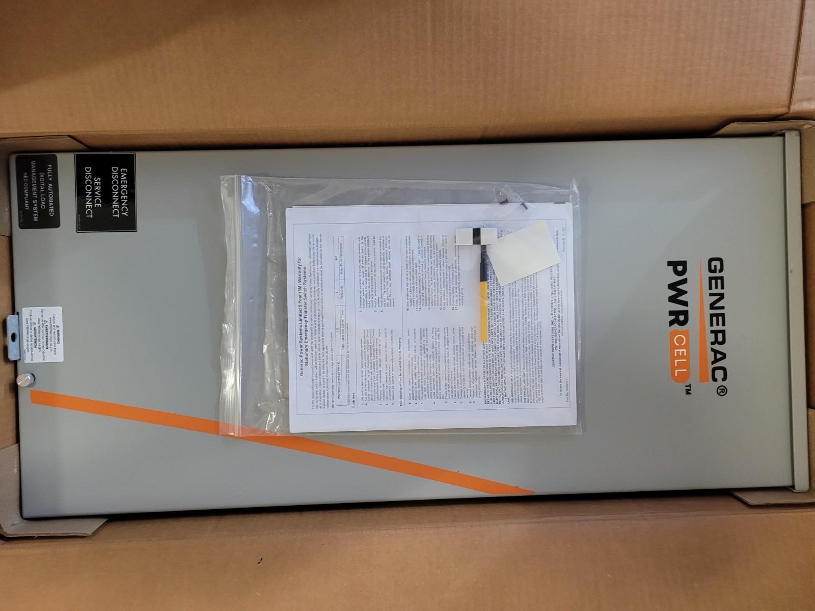 Generac PWRCell CXSW200A3 SE Rated Automatic Transfer Switch 200 Amp