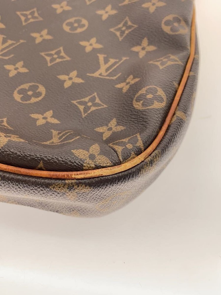 LOUIS VUITTON Shoulder Bag Odeon PM Monogram Canvas PVC BRW Total Pattern Used