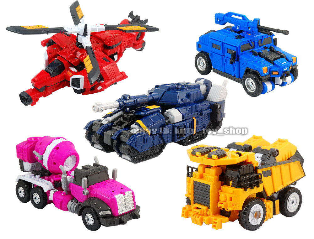 Kids Toy Miniforce Penta X Ranger Robot Bot PENTATRON 5 in 1 Combiner Figures