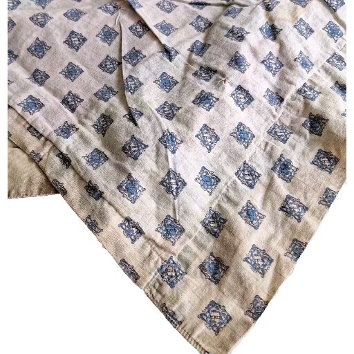 VTG Handmade Patchwork Quilt Block Pattern 70"x90" Horse Theme Cutter Display