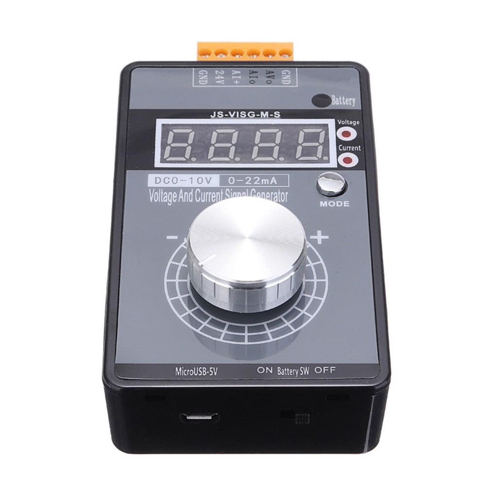 Adjustable Signal Generator Current Voltage Analog Simulator Debugging Handheld