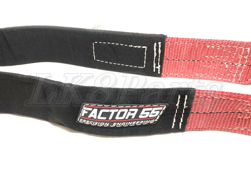 Factor 55 Tree Saver Strap 8 Foot 3 Inch Black/Red 00077