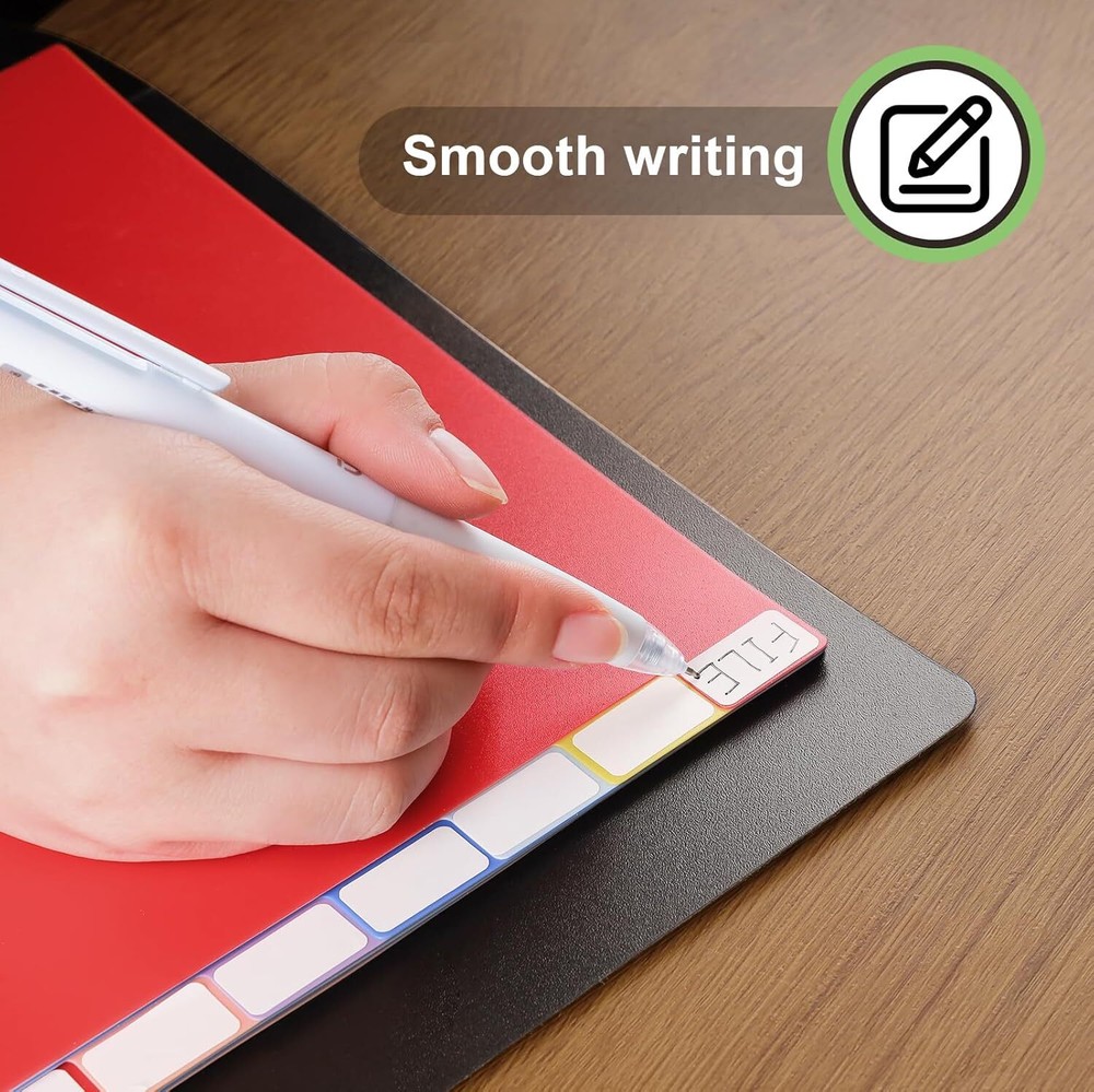 12 Tab Binder Dividers Multicolor Notebook Folder Dividers for 3 Ring Binder