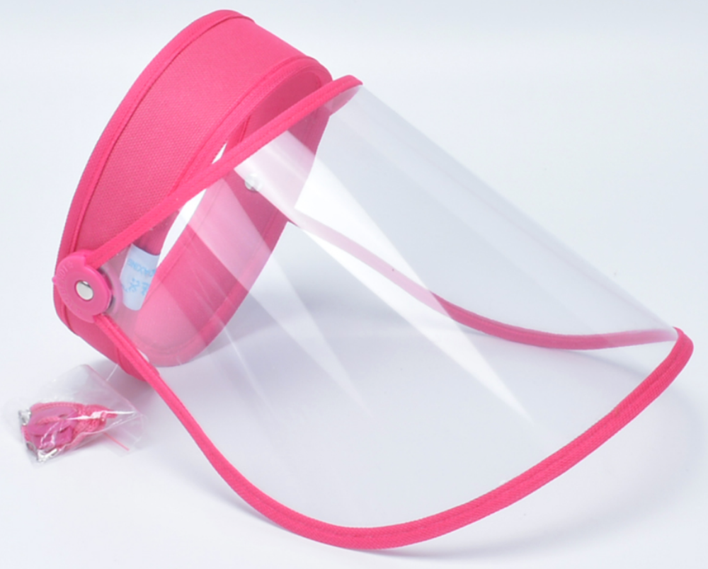 2 Face Visor / Face Shield Protetive Adjustable Face Shield with Headband Clear