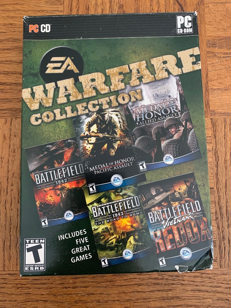 Warfare Collection CD Rom Game