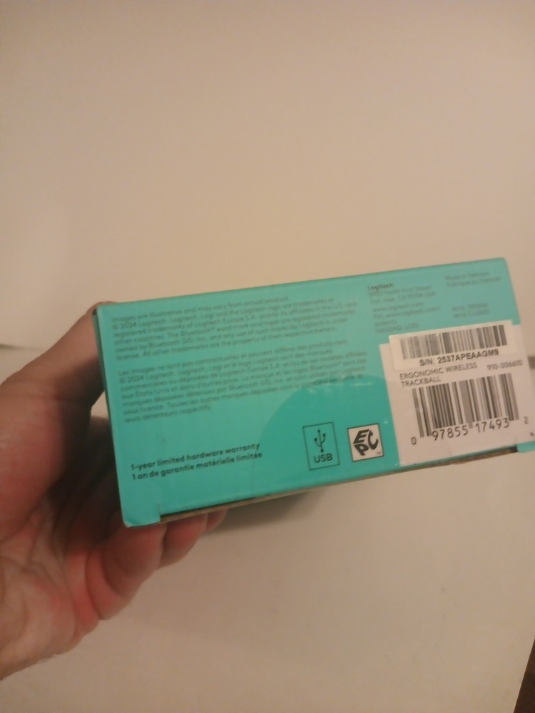 Logitech Wireless Trackball Mouse - 910006610