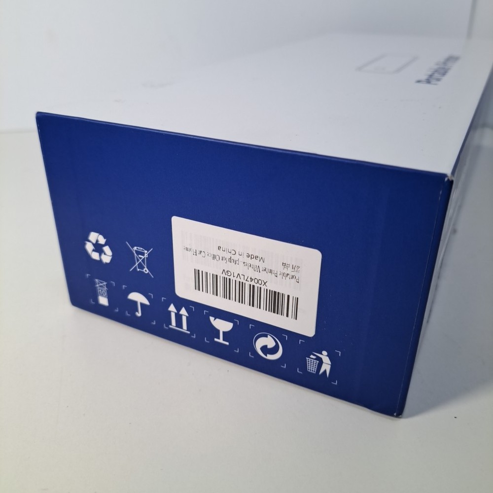 Open Box Aixiqee A80 Portable Wireless Thermal Printer Bluetooth