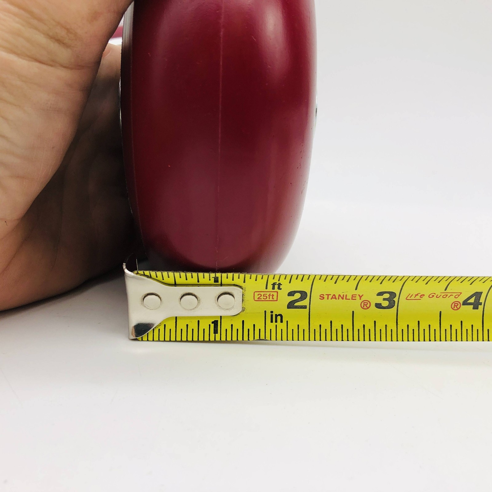 2pk Colson CG-Max Caster Wheel 5 x 2 Polyurethane On Aluminum Maroon 1000lb Capa