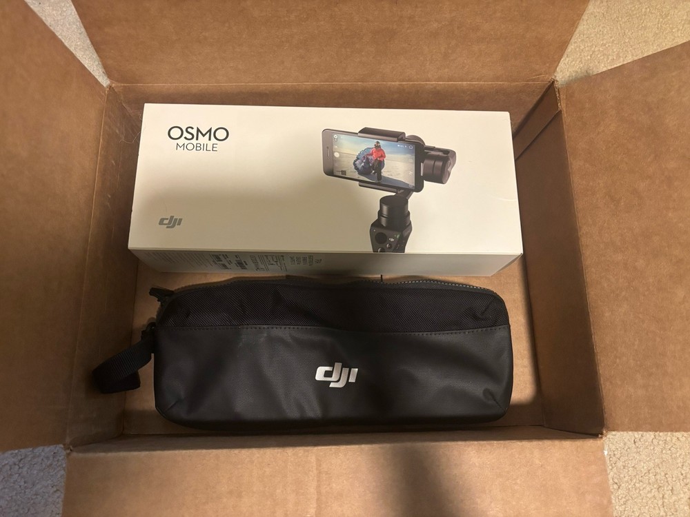 DJI Osmo Mobile Smartphone Gimbal Stabilizer with Case & Accessories