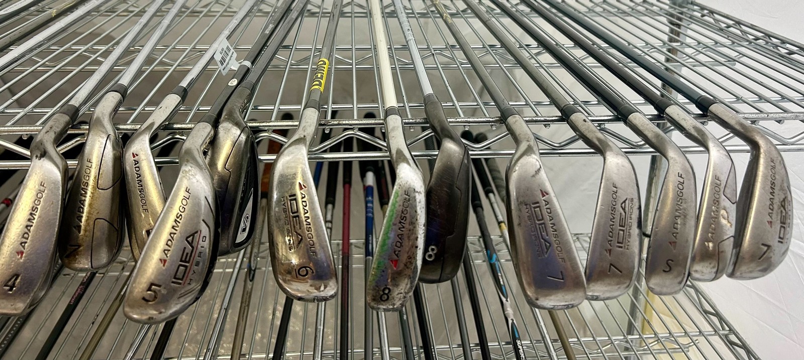 Wholesale Lot of 50 Golf Clubs - Right and Left handed - Adams Irons and Wedges