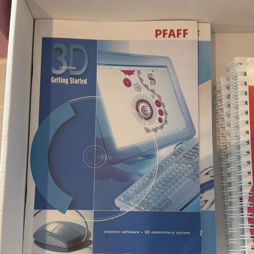 PFAFF 3D Creative Suite Embroidery Machine Digitizing Software