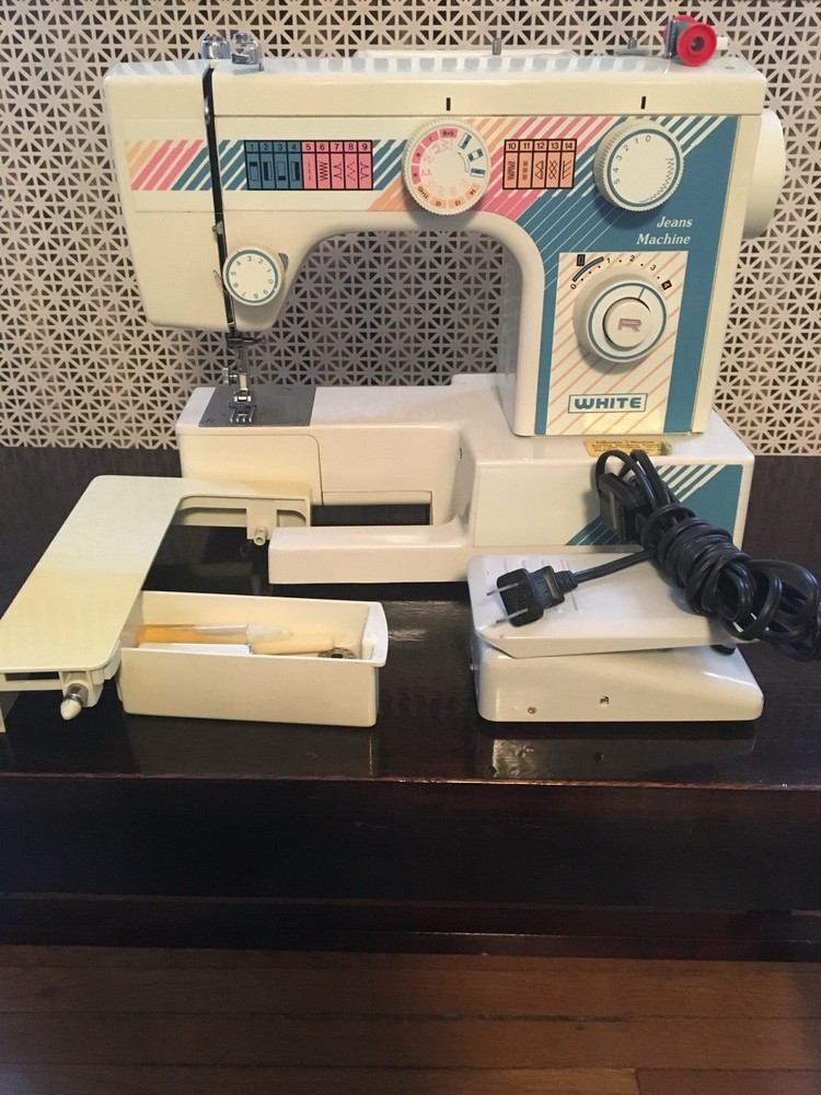 Electric White Jeans Machine Sewing Machine