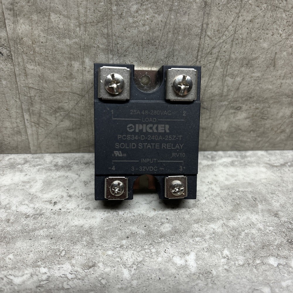 Picker PCS34-D-240A-25Z-T Solid State Relay, Panel Mount, New