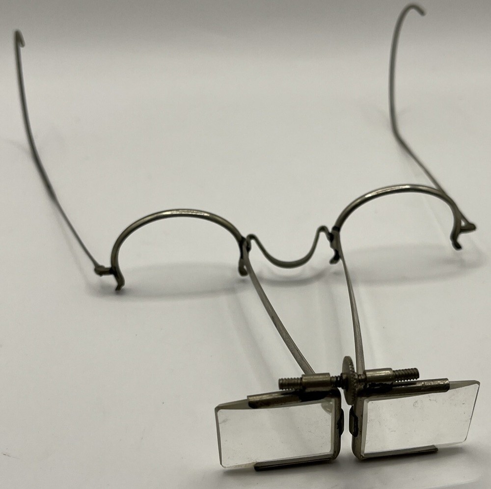 Vintage Optometrist Test Lens Eyeglass Open Frames, Steampunk