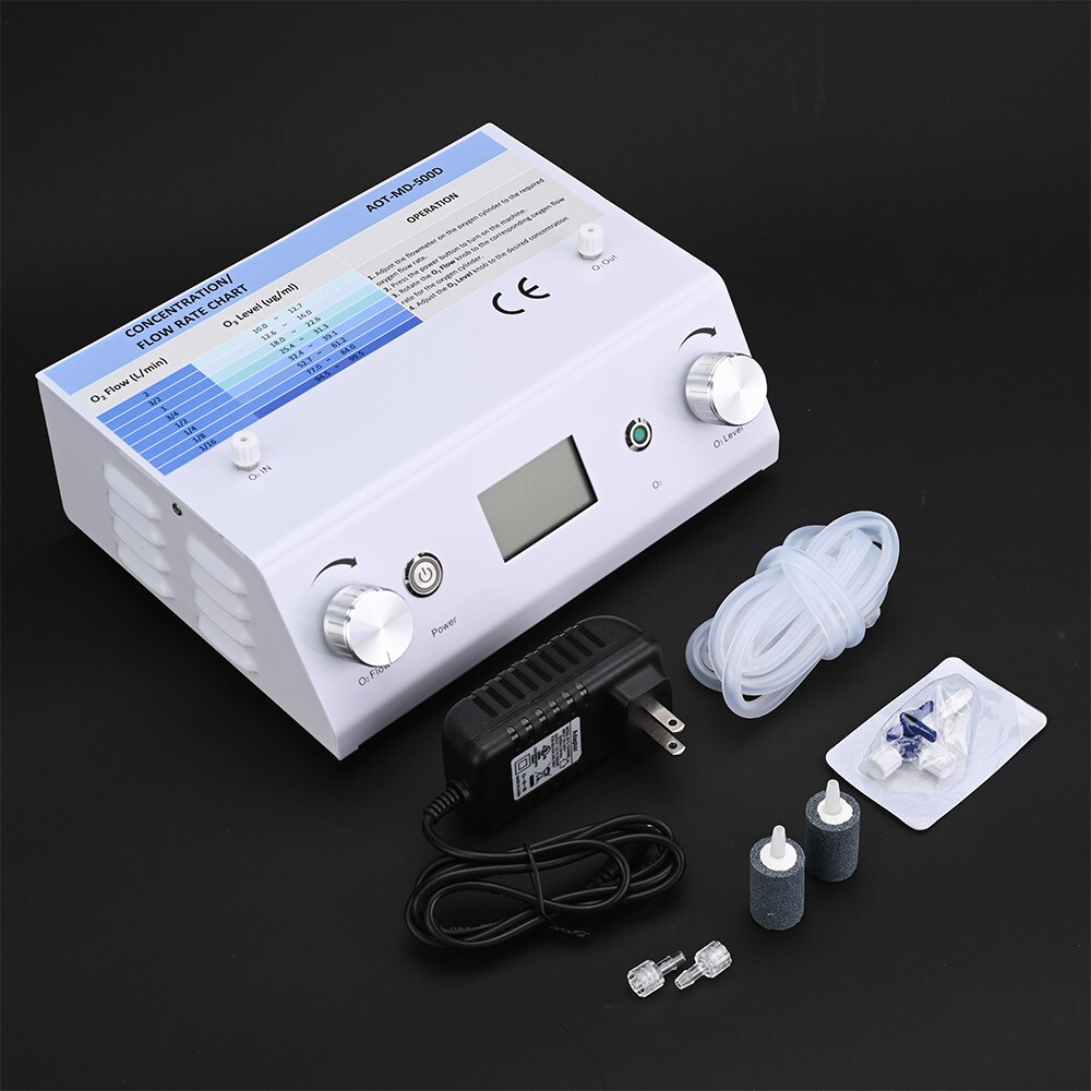LCD show ozone concertration medical ozone machine ozone therapy generator