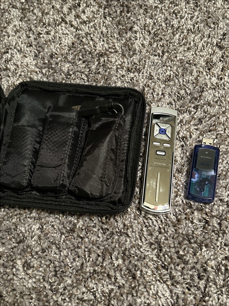 Presentation Wireless Presenter Remote USB Powerpoint Laser Pointer V Pointer