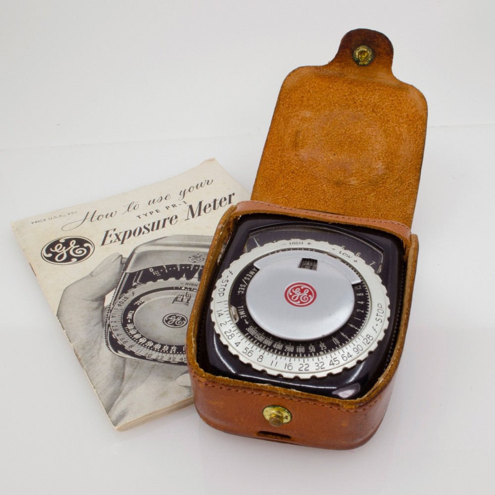 GE PR-1 exposure meter