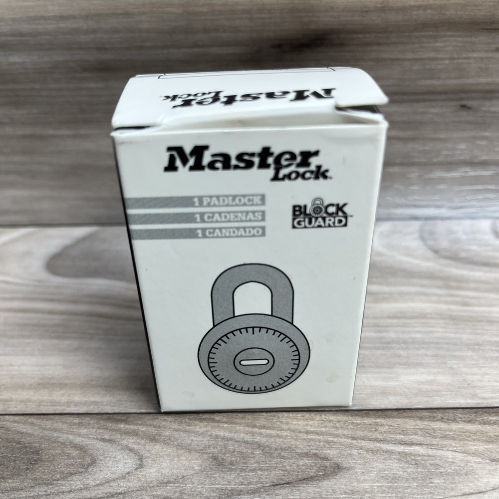 Master Lock Combination Lock 3” new open box e13