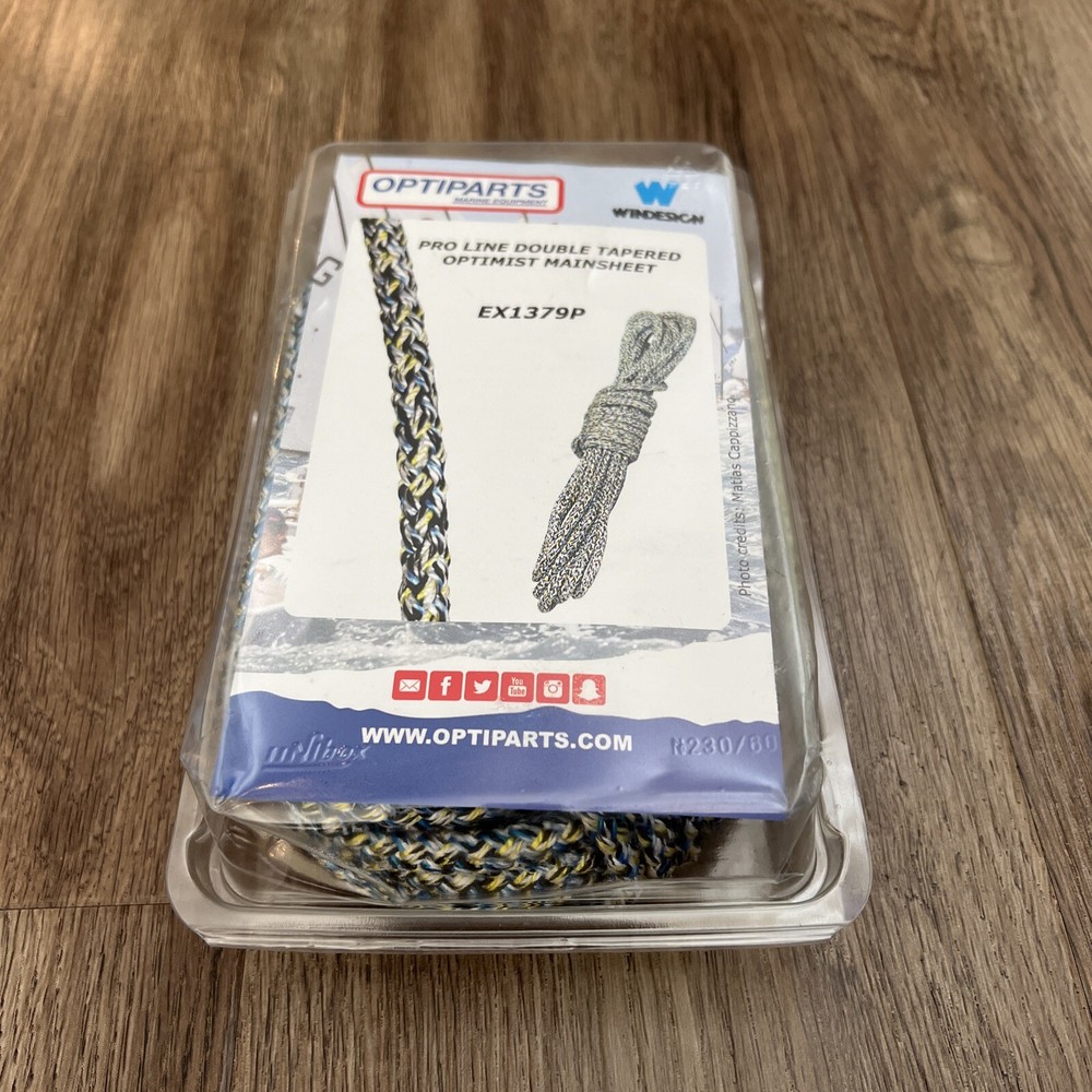 Optiparts Tapered Pro Mainsheet Ex1379P