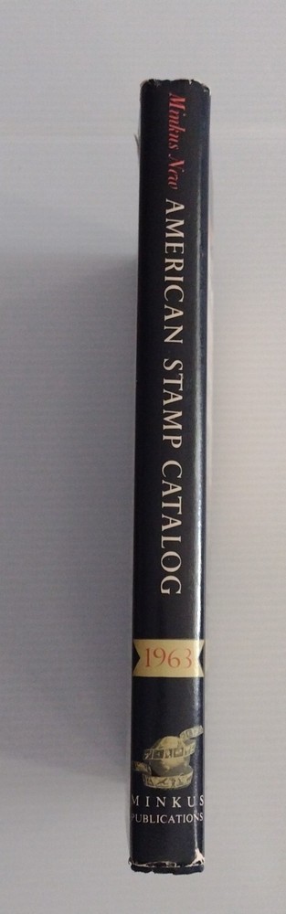 Minkus New American Stamp Catalog 1963 Edition with Dust Jacket