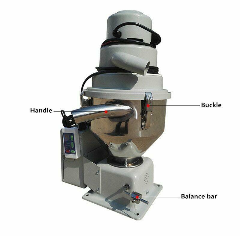 Hopper Loader Auto Feeder Automatic Plastic Particle Vacuum Feeding Machine 220V