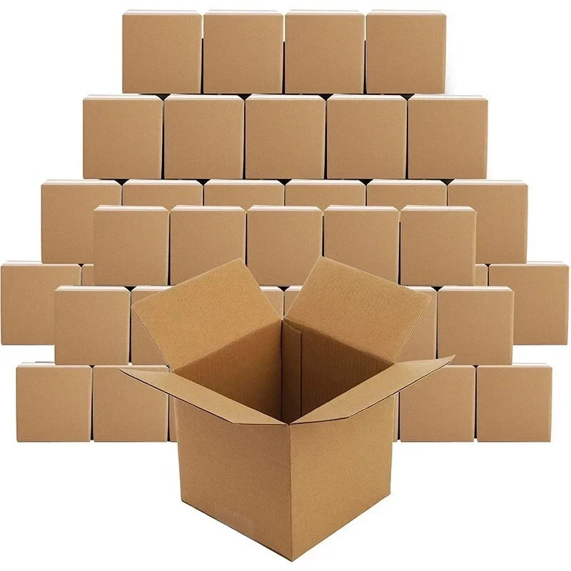 100 4x4x4 Cardboard Paper Boxes Mailing Packing Shipping Box