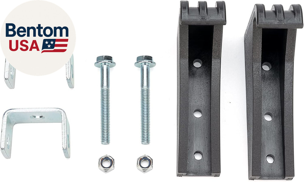 2 Pack for Peterbilt Kenworth Hood Latch Base Compatible with Peterbilt 357 367