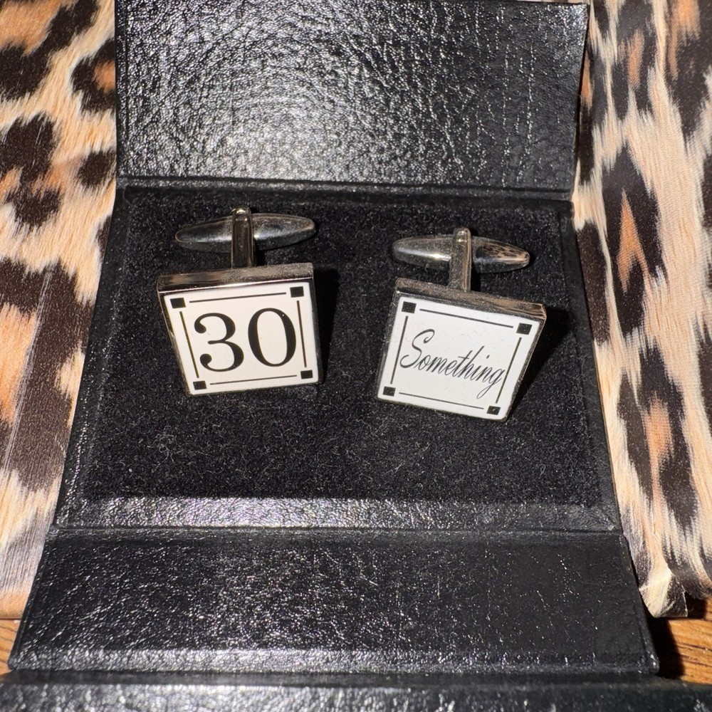 30 Something Cufflinks – Gift-Boxed - Ideal Gift