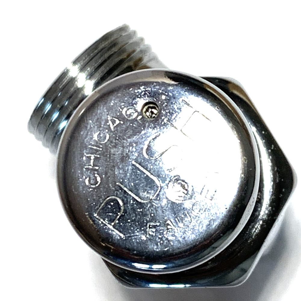 Chicago Faucets Company Hand-Push Button Flush valve