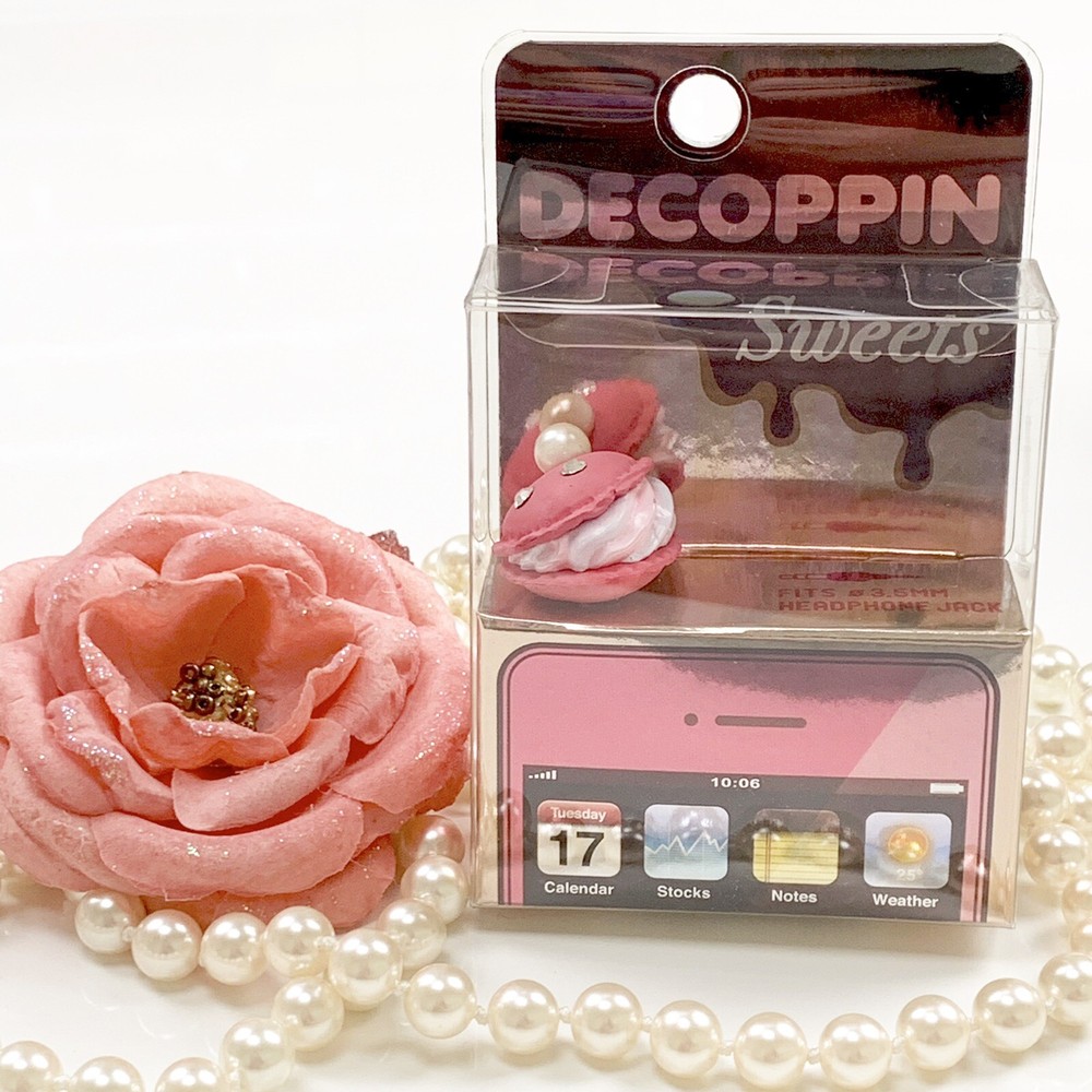 DECOPPIN Sweets Earphone Jack Accessory (Macaroon)