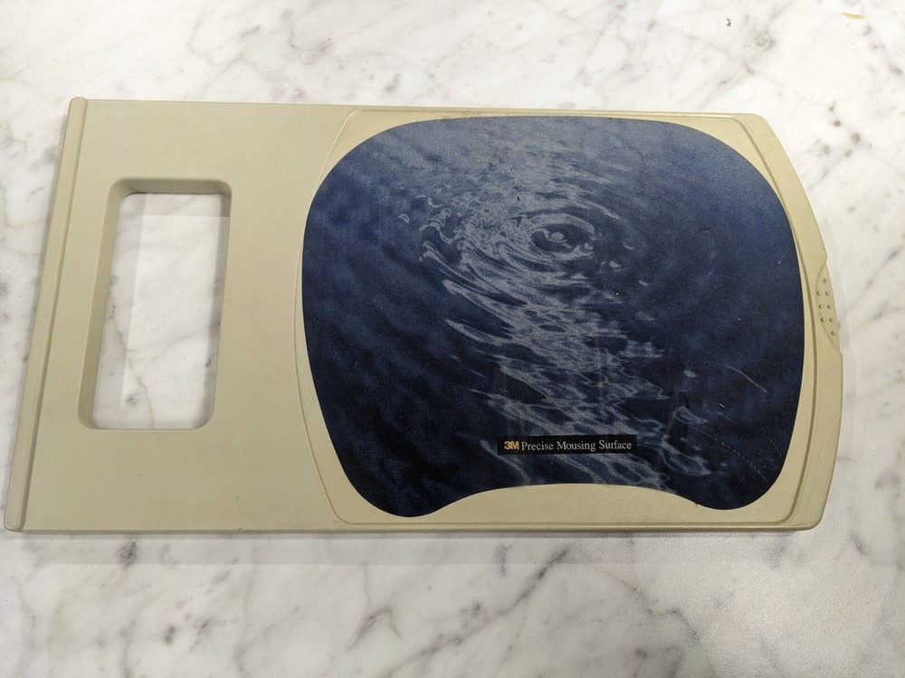 VINTAGE IBM PLASTIC MOUSE PAD 3M PPRECISE MOUSING SURFACE COMPUTER PC ACCESSORY