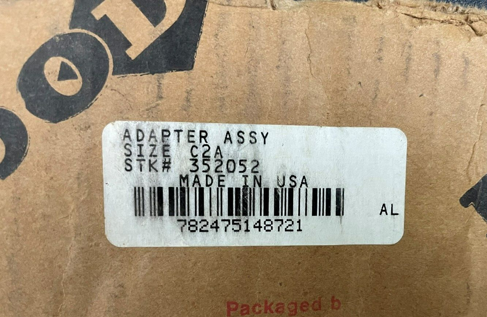 DODGE 352052 SIZE C2A ADAPTER ASSY