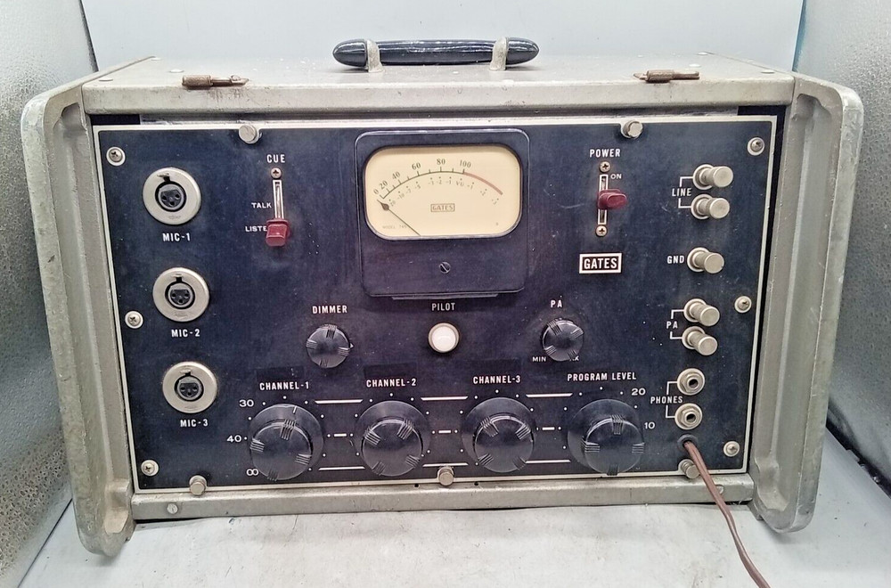 Gates MO-3777B portable mic pre mixer.
