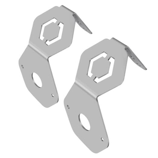 Watermelon Light Bracket, Turn Signals Bracket Watermelon Light, Stainless 2