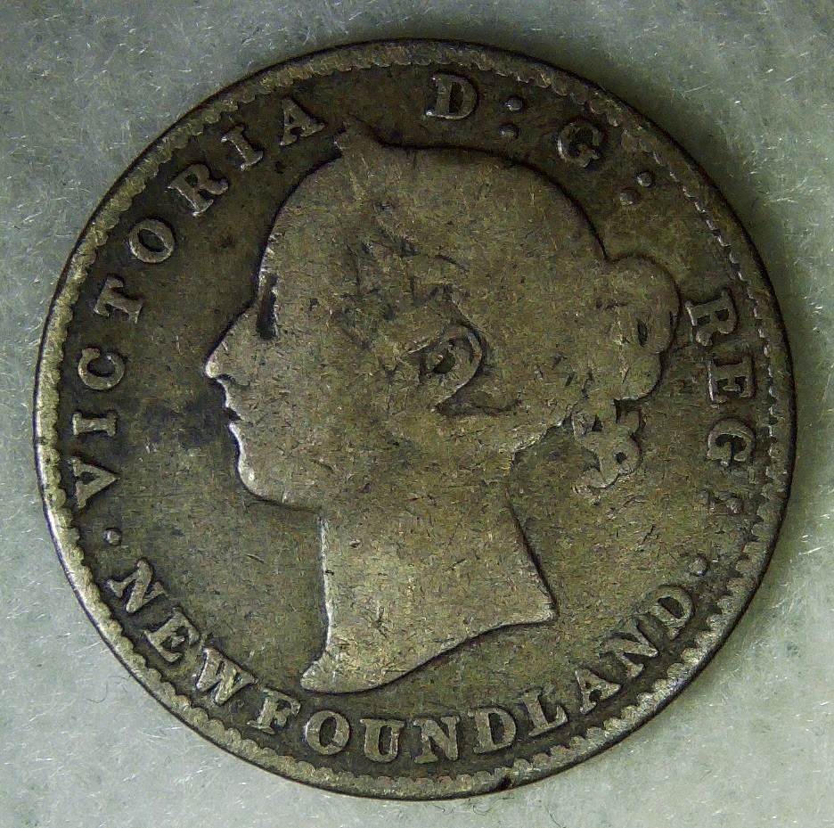 1894 Newfoundland Ten Cent 10