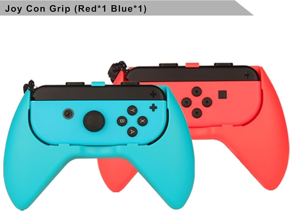 Accessories Kit for Nintendo Switch / Switch OLED Model Games Bundle Wheel Grip