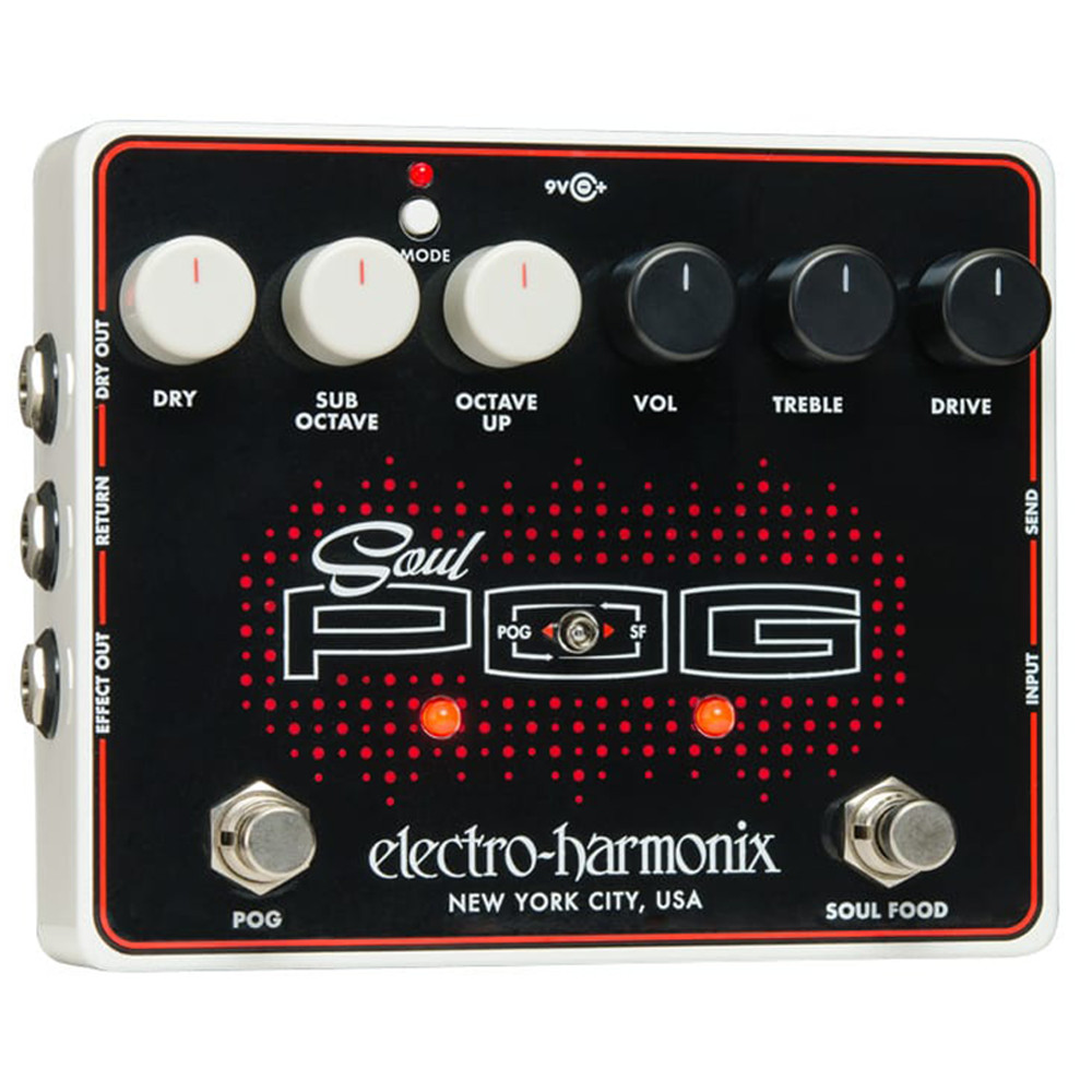 Electro-Harmonix Soul POG - Overdrive & Octave Multi Effect Pedal - New