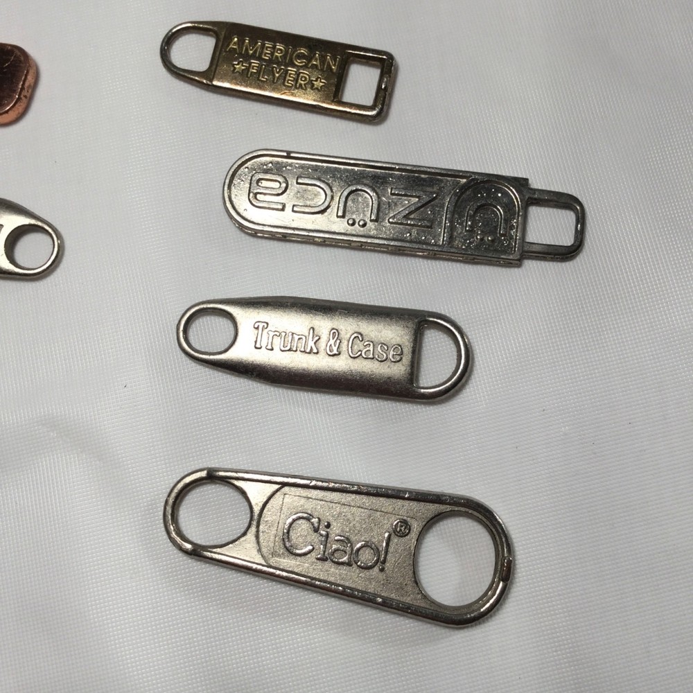Twelve Replacement Zipper Pulls for Suitcases Luggage Weekender Samsonite iFLY