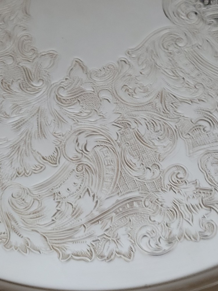 Oneida 12" Silverplated Serving Tray, Arcadia Design, Ca. 1960's-1980