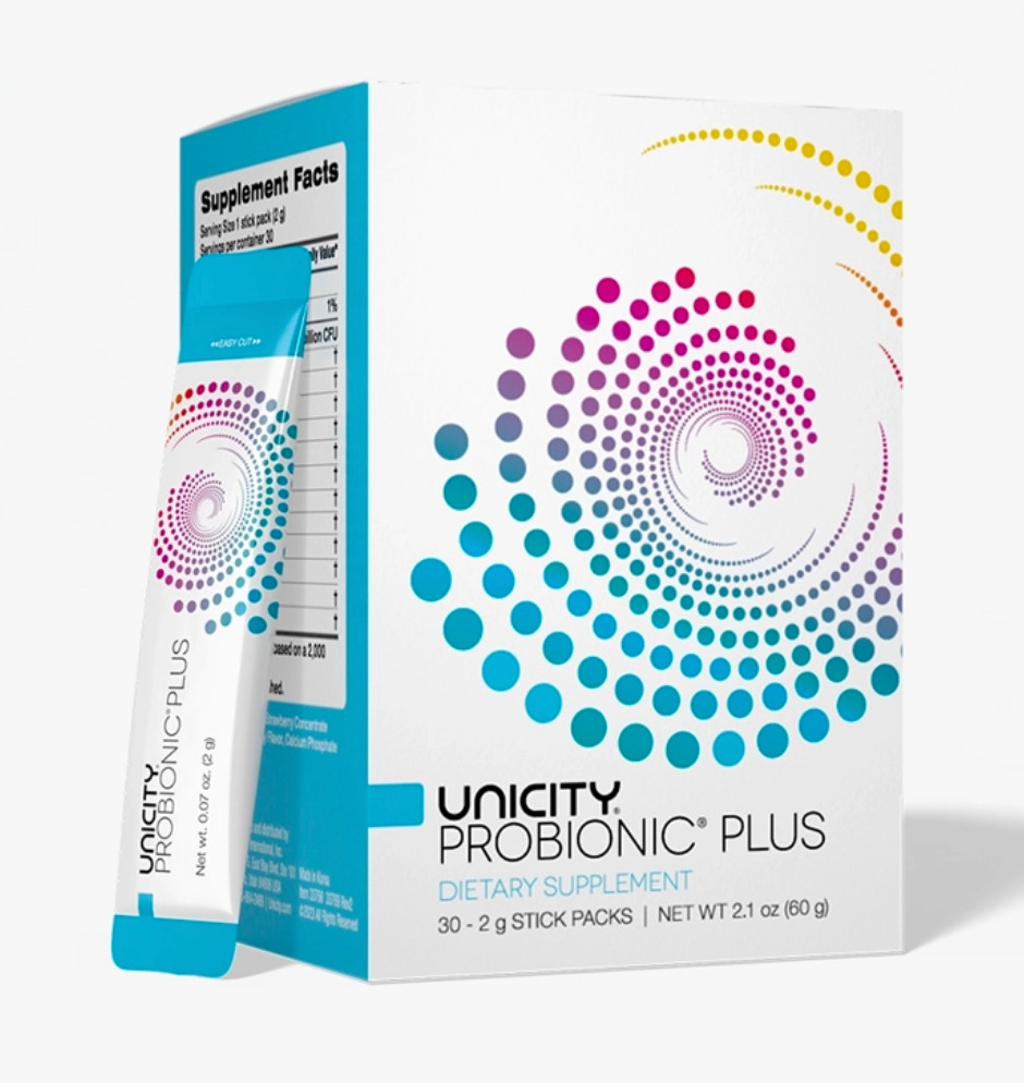 Unicity ProBionic Plus - 30 Packets - Probiotic Gut Health & Immune Support -NEW