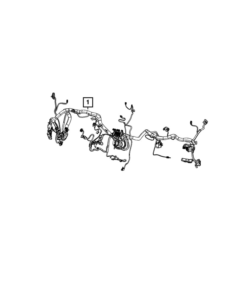 Genuine Mopar Instrument Panel Wiring 68529867AA
