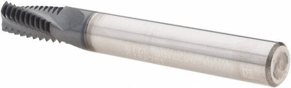 Iscar External 3-Flute Solid Carbide Helical Flute Thread Mill TiAlN Finish, ...