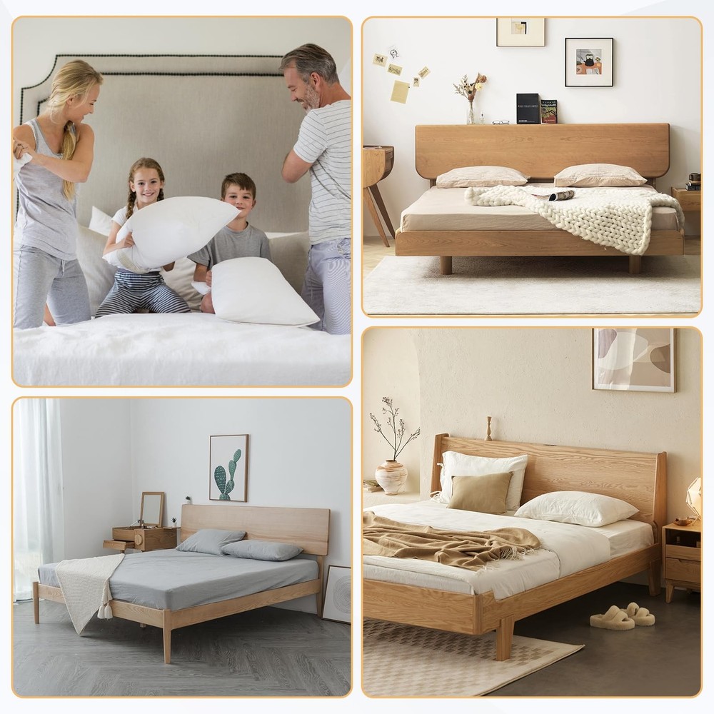 2PCS King Bed Headboard Attachment Bracket Modification Plate,Bed Frame Adapter