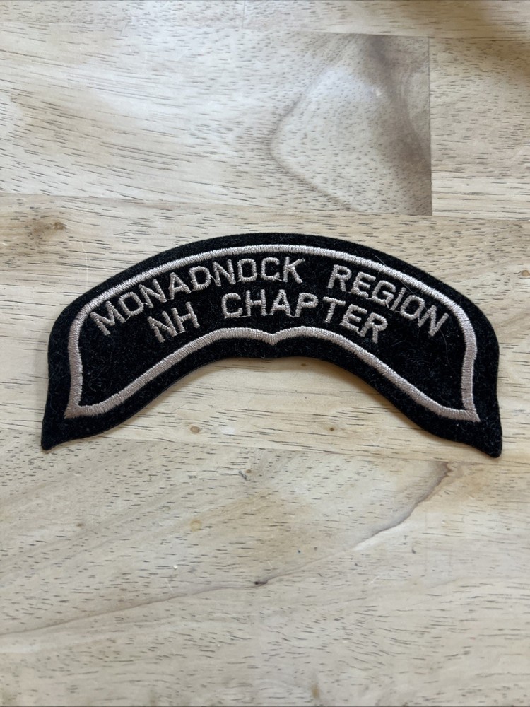 Harley Davidson Monadnock Region NH Chapter Patch New