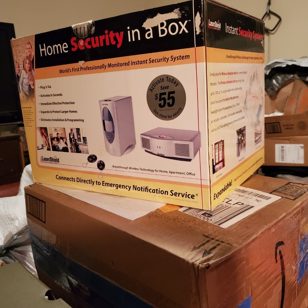 Home Security In A Box Laser Shield