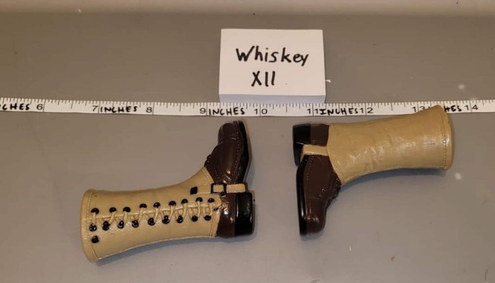 1/6 Scale WWII US Boondocker Boots and Leggings